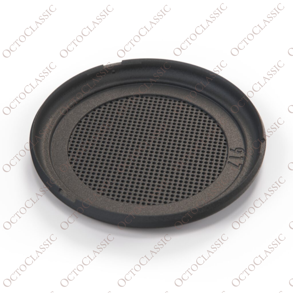 Porsche 928 Cubierta de parrilla de tweeter de puerta delantera negra 92855568900 Porsche 928 Cubierta de parrilla de tweeter de puerta delantera negra 92855568900