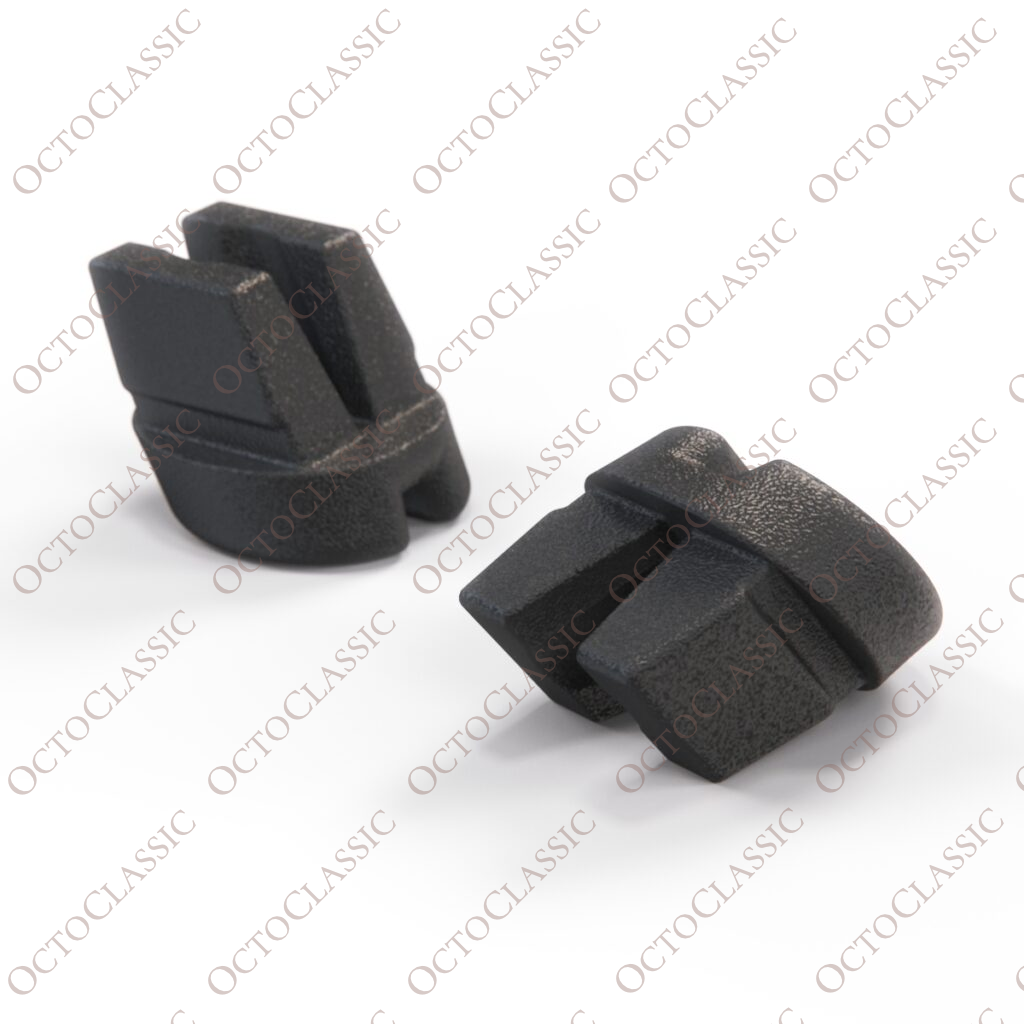 Audi 100 C1 Türgriffbolzen-Clip-Set, 2 Stück, Schwarz Audi 100 C1 Türgriffbolzen-Clip-Set, 2 Stück, Schwarz