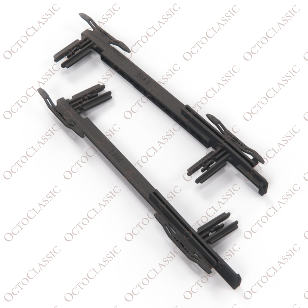 VW Eos 1F 1F7 1F8 Repair Set of 2 For Guide Pieces Black 1Q0871161 VW Eos 1F 1F7 1F8 Repair Set of 2 For Guide Pieces Black 1Q0871161