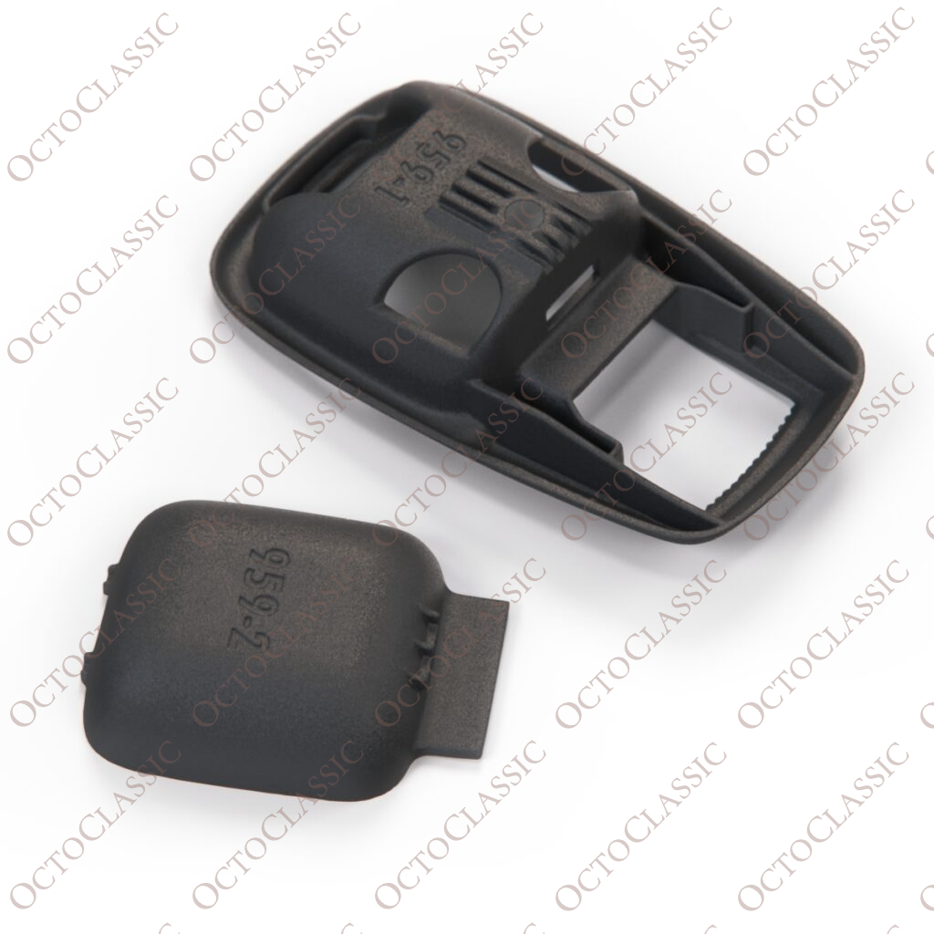 VW Couvercle de loquet de portière Surround & ; Plate Black 111837239B VW Couvercle de loquet de portière Surround & ; Plate Black 111837239B