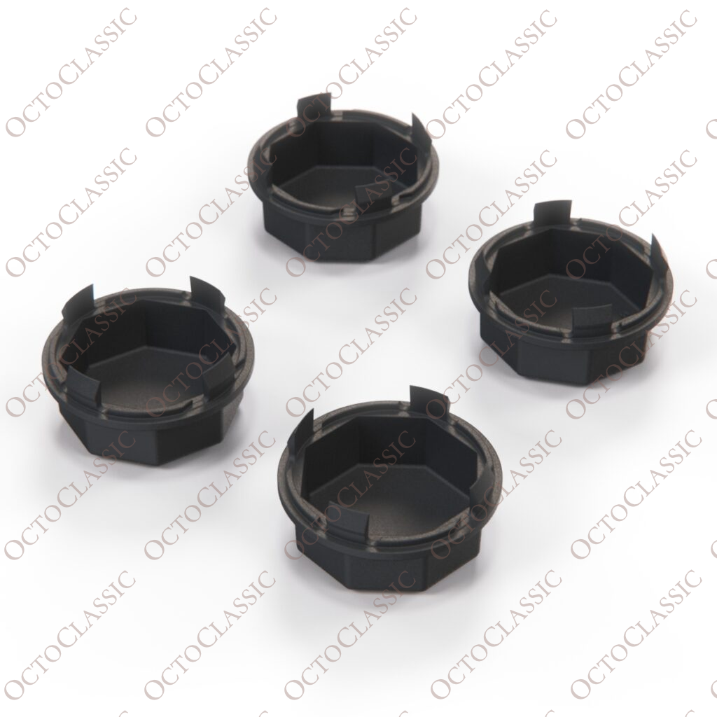 Bouchon de moyeu VW 51mm Set de 4 noir 111601171 Bouchon de moyeu VW 51mm Set de 4 noir 111601171