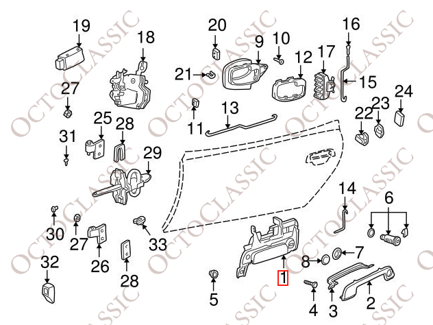 BMW E36 Motorsport Front Door Handle Mechanism Left Or Right Black 51218199921 / 51218199922 BMW E36 Motorsport Front Door Handle Mechanism Left Or Right Black 51218199921 / 51218199922