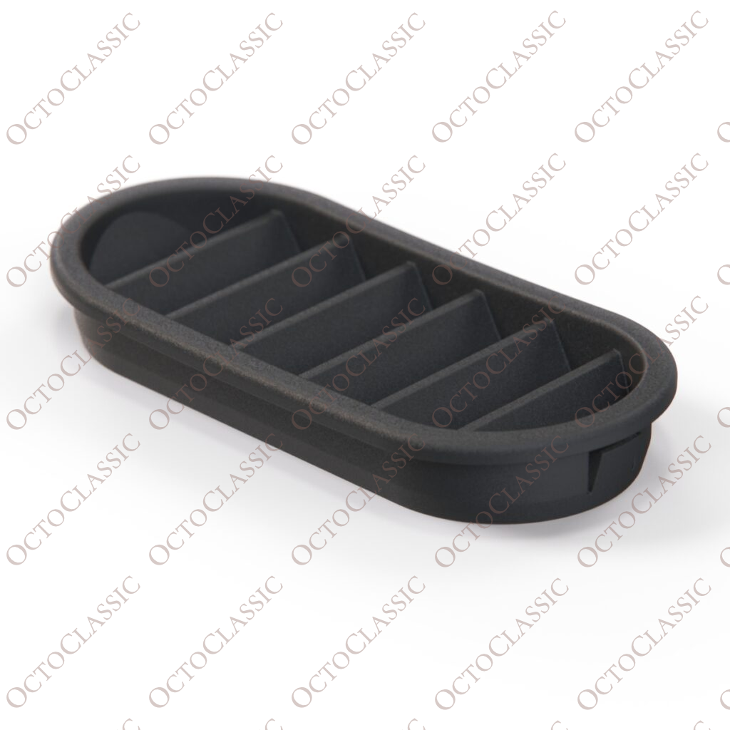 Porsche 924 944 968 B Pillar Door Vent Grille Black 477819175 Porsche 924 944 968 B Pillar Door Vent Grille Black 477819175