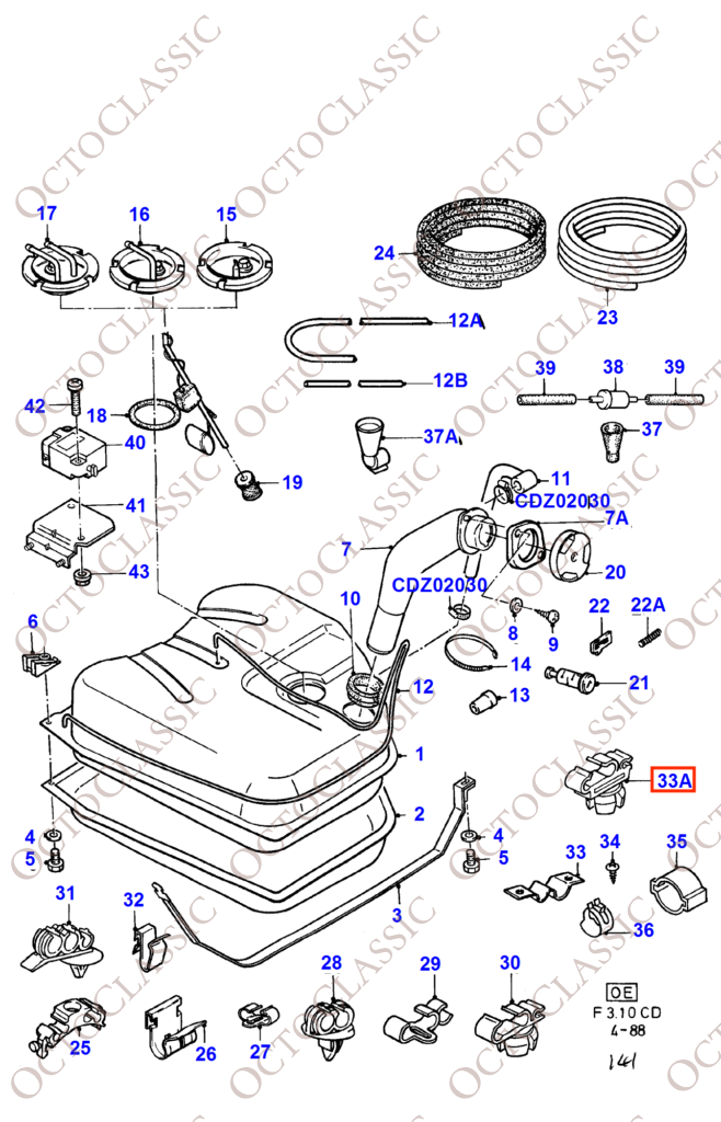 Ford Cosworth Sierra Sapphire Clip di fissaggio del tubo del carburante Set di 5 Nero 6148573 Ford Cosworth Sierra Sapphire Clip di fissaggio del tubo del carburante Set di 5 Nero 6148573