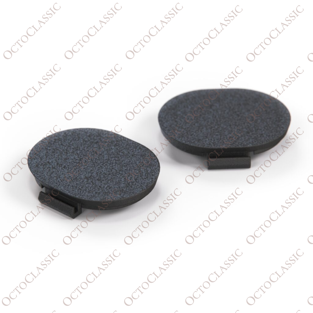 Mazda Capuchons de couvercle de capot Lot de 2 Noirs E016-50-796 Mazda Capuchons de couvercle de capot Lot de 2 Noirs E016-50-796