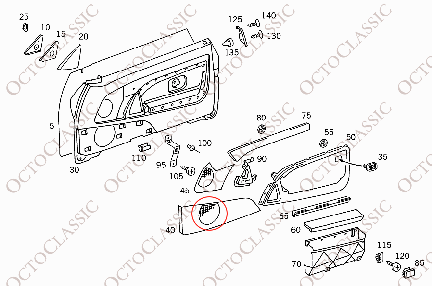 R129 Front Door Speaker Large Cover ALL COLORS, NEW (Mercedes Benz SL320 500 600) R129 Front Door Speaker Large Cover ALL COLORS, NEW (Mercedes Benz SL320 500 600)