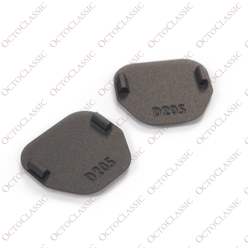 Volvo S70 manija de puerta delantera embellecedor interior cubierta de tornillo juego de 2 negro 6806030 Volvo S70 manija de puerta delantera embellecedor interior cubierta de tornillo juego de 2 negro 6806030