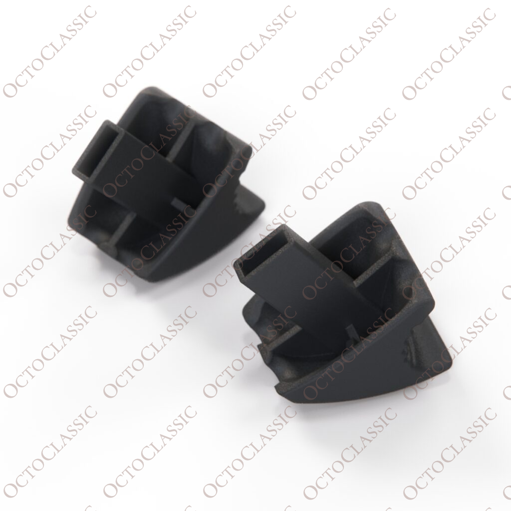 Set di 2 manopole di rilascio del sedile VW/Porsche nere 113881633E Set di 2 manopole di rilascio del sedile VW/Porsche nere 113881633E