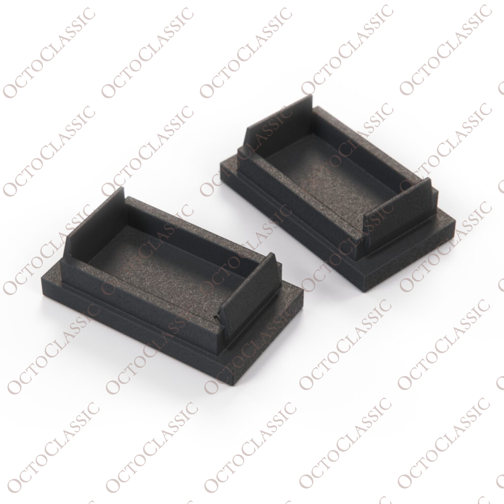 VW Golf/Jetta/Passat Console Blind Cover Set Of 2 Black 321957087A VW Golf/Jetta/Passat Console Blind Cover Set Of 2 Black 321957087A