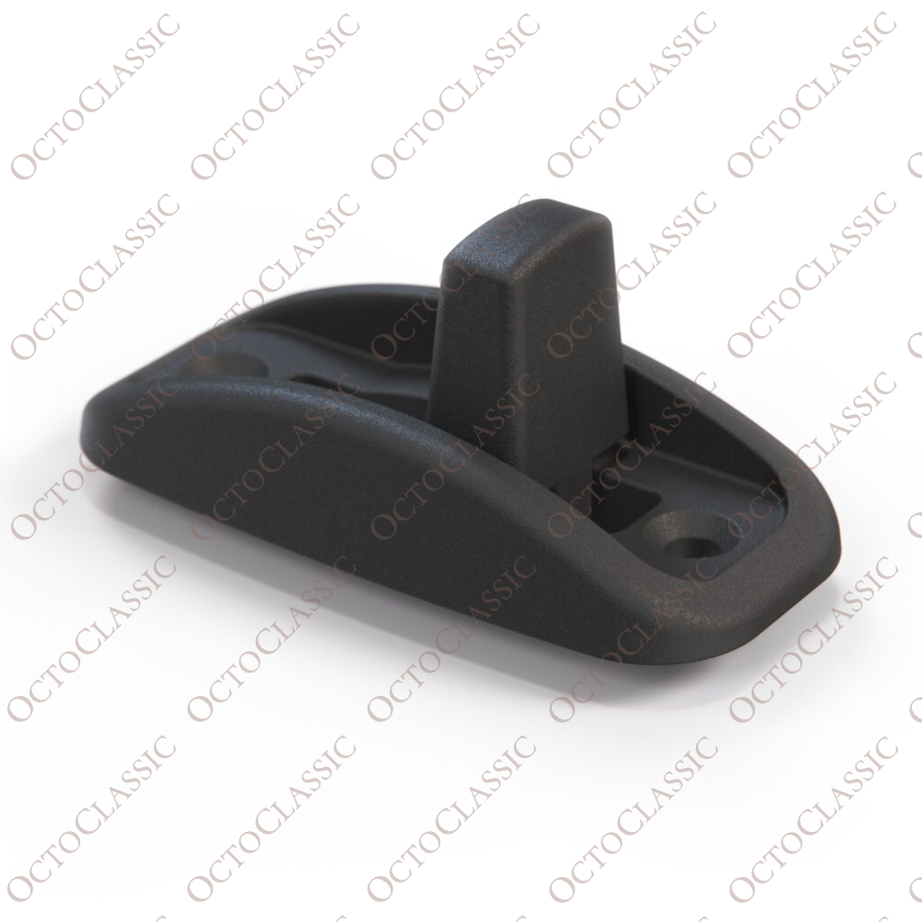 Fiat 127 Perilla de manija de palanca de asiento y moldura envolvente negra Fiat 127 Perilla de manija de palanca de asiento y moldura envolvente negra