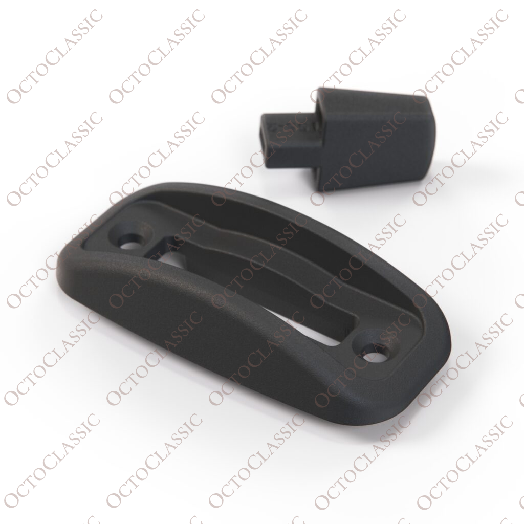 Fiat 127 Perilla de manija de palanca de asiento y moldura envolvente negra Fiat 127 Perilla de manija de palanca de asiento y moldura envolvente negra