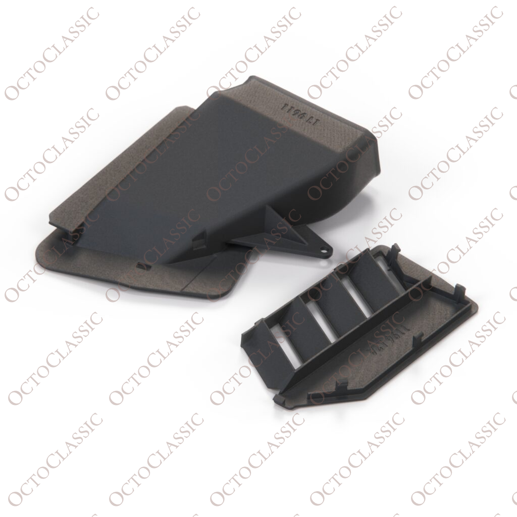 Mercedes R129 Cabin Air Duct Channel Left Or Right Two Versions Black A1298310346 / A1298311446 Mercedes R129 Cabin Air Duct Channel Left Or Right Two Versions Black A1298310346 / A1298311446