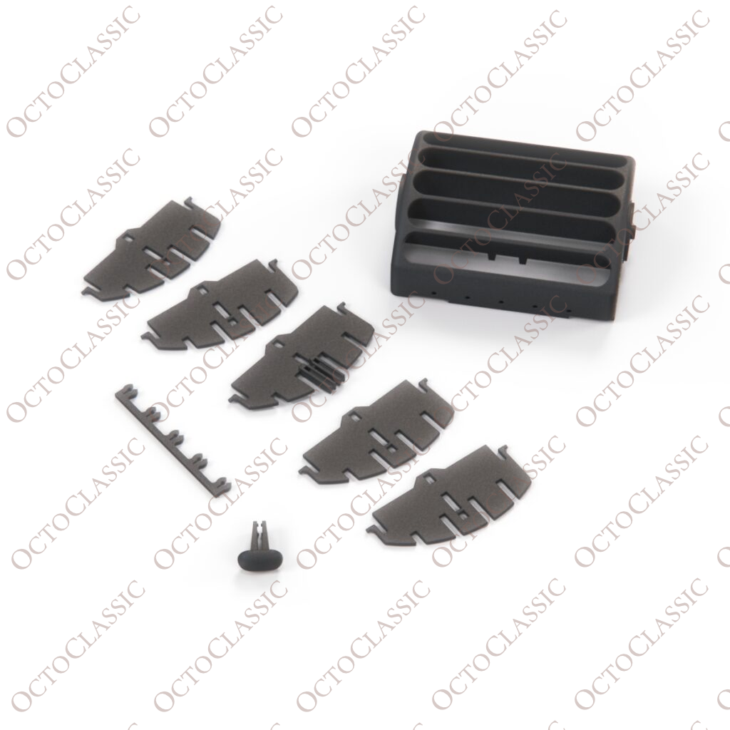 Range Rover Classic Mittelkonsole, weiche seitliche Lüftungsdüse, schwarz, BTR9903LNF Range Rover Classic Mittelkonsole, weiche seitliche Lüftungsdüse, schwarz, BTR9903LNF