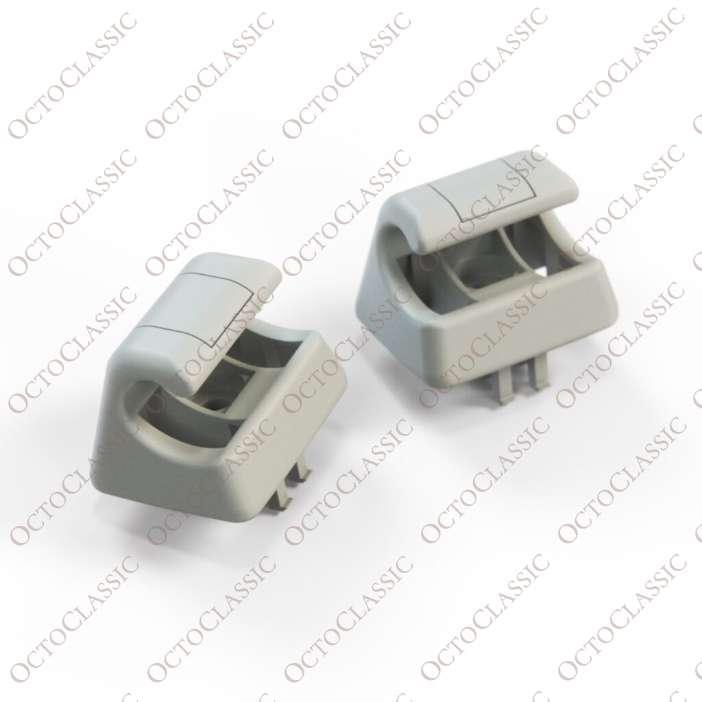 Mercedes W140 W202 W203 W210 W220 C215 Set di 2 clip per montaggio aletta parasole, tutti i colori A2028100712 Mercedes W140 W202 W203 W210 W220 C215 Set di 2 clip per montaggio aletta parasole, tutti i colori A2028100712