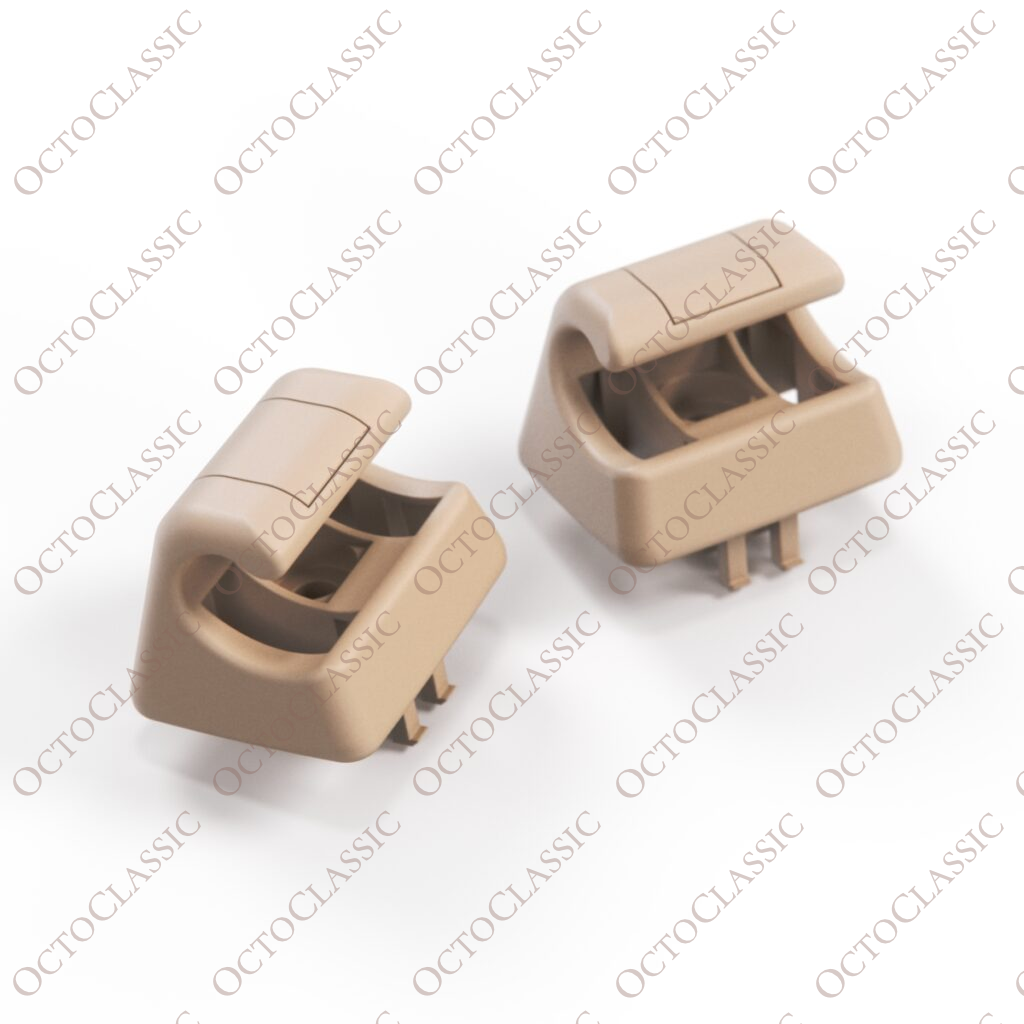 Mercedes W140 W202 W203 W210 W220 C215 Set di 2 clip per montaggio aletta parasole, tutti i colori A2028100712 Mercedes W140 W202 W203 W210 W220 C215 Set di 2 clip per montaggio aletta parasole, tutti i colori A2028100712