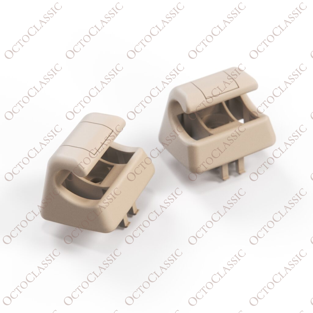 Mercedes W140 W202 W203 W210 W220 C215 Set di 2 clip per montaggio aletta parasole, tutti i colori A2028100712 Mercedes W140 W202 W203 W210 W220 C215 Set di 2 clip per montaggio aletta parasole, tutti i colori A2028100712