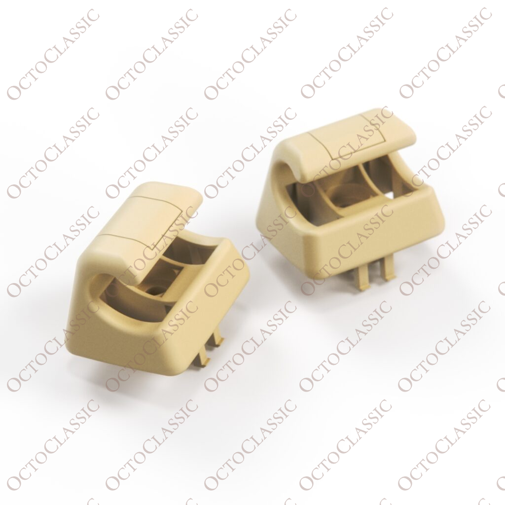 Mercedes W140 W202 W203 W210 W220 C215 Set di 2 clip per montaggio aletta parasole, tutti i colori A2028100712 Mercedes W140 W202 W203 W210 W220 C215 Set di 2 clip per montaggio aletta parasole, tutti i colori A2028100712
