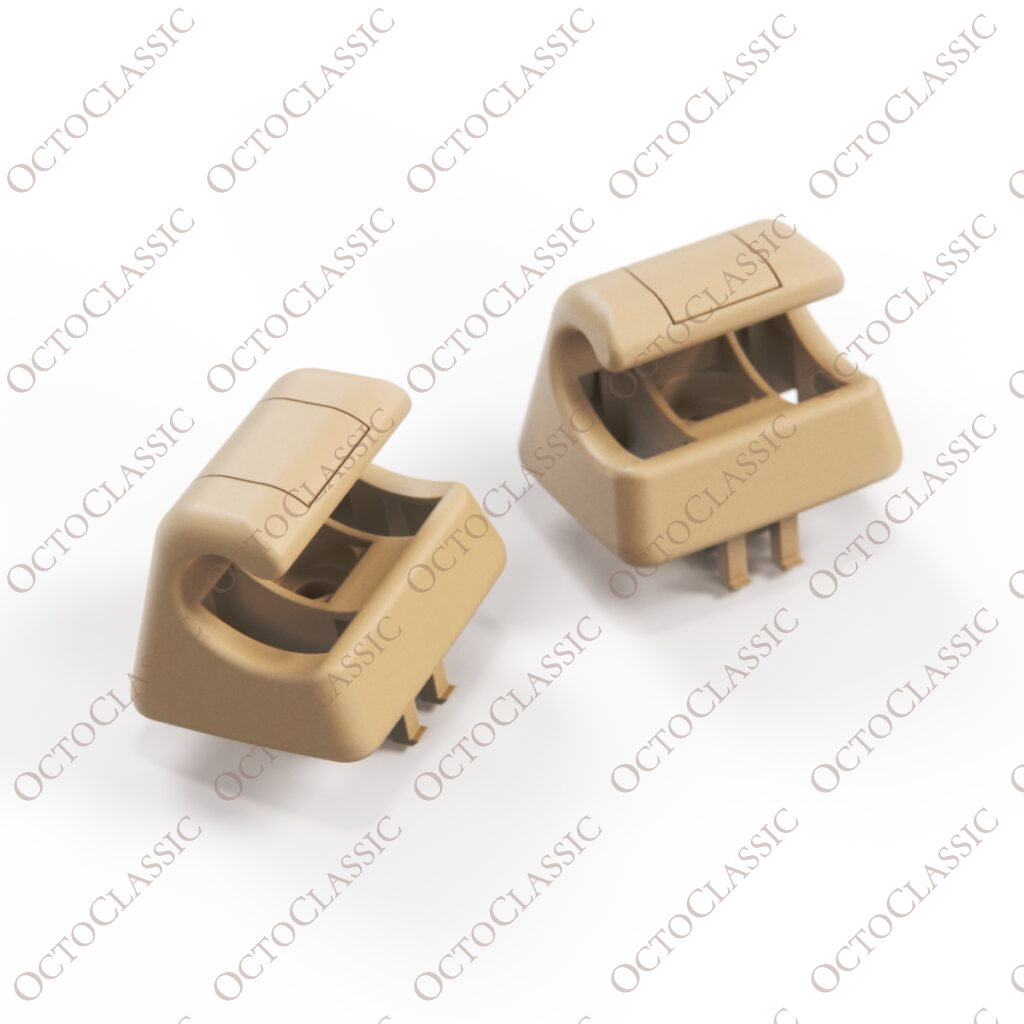 Mercedes W140 W202 W203 W210 W220 C215 Set di 2 clip per montaggio aletta parasole, tutti i colori A2028100712 Mercedes W140 W202 W203 W210 W220 C215 Set di 2 clip per montaggio aletta parasole, tutti i colori A2028100712
