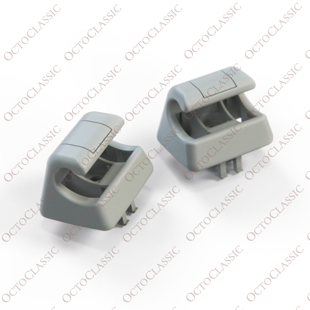 Mercedes W140 W202 W203 W210 W220 C215 Set di 2 clip per montaggio aletta parasole, tutti i colori A2028100712 Mercedes W140 W202 W203 W210 W220 C215 Set di 2 clip per montaggio aletta parasole, tutti i colori A2028100712