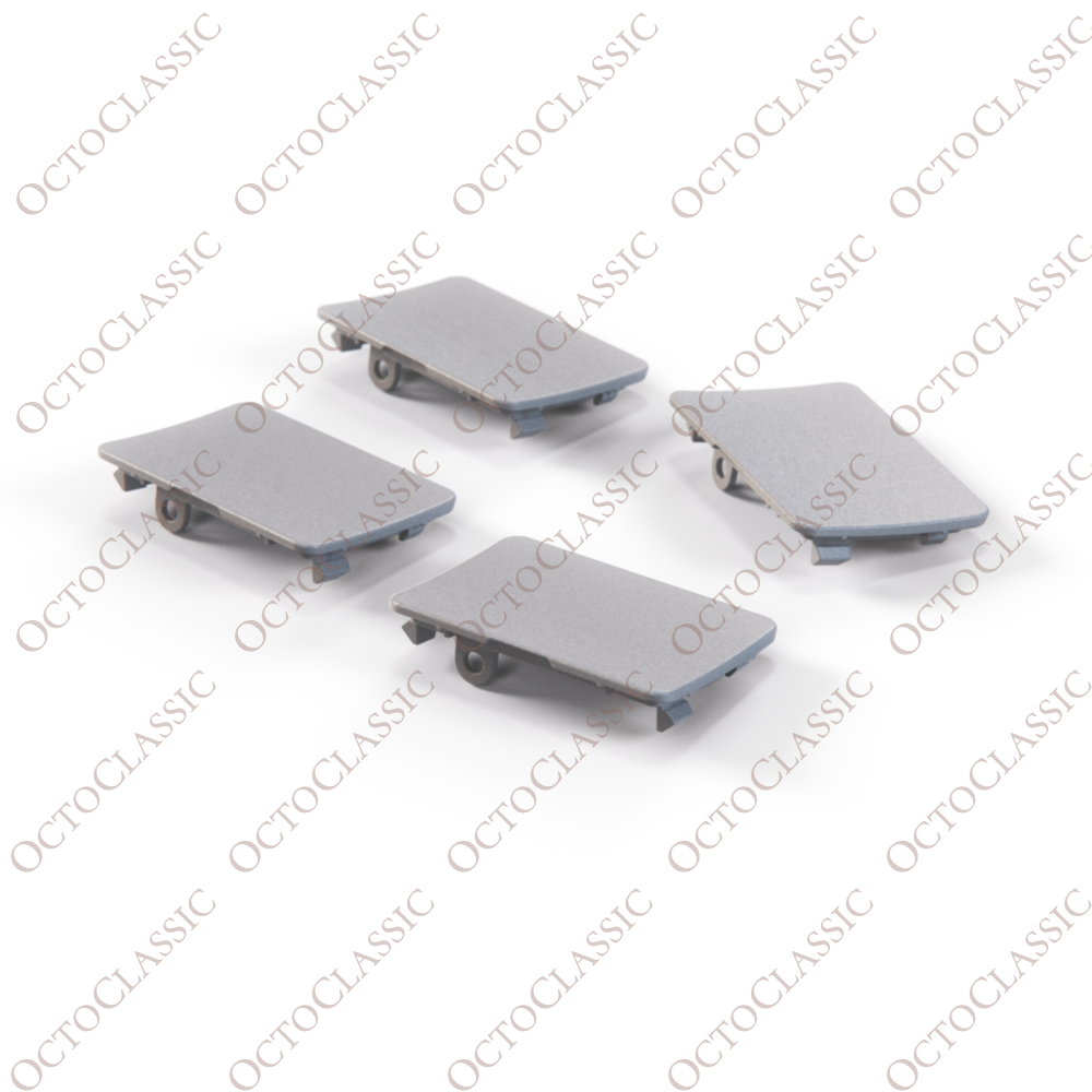 Mercedes W124 E500 Couvercles de cric Set Of 4 Primed A1246904340 & ; A1246904440 & ; A1246904340 Mercedes W124 E500 Couvercles de cric Set Of 4 Primed A1246904340 & ; A1246904440 & ; A1246904340
