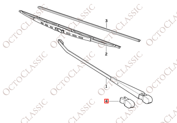Tapa del brazo del limpiaparabrisas Bmw E30 E28 Z1 negra 61611376313 Tapa del brazo del limpiaparabrisas Bmw E30 E28 Z1 negra 61611376313