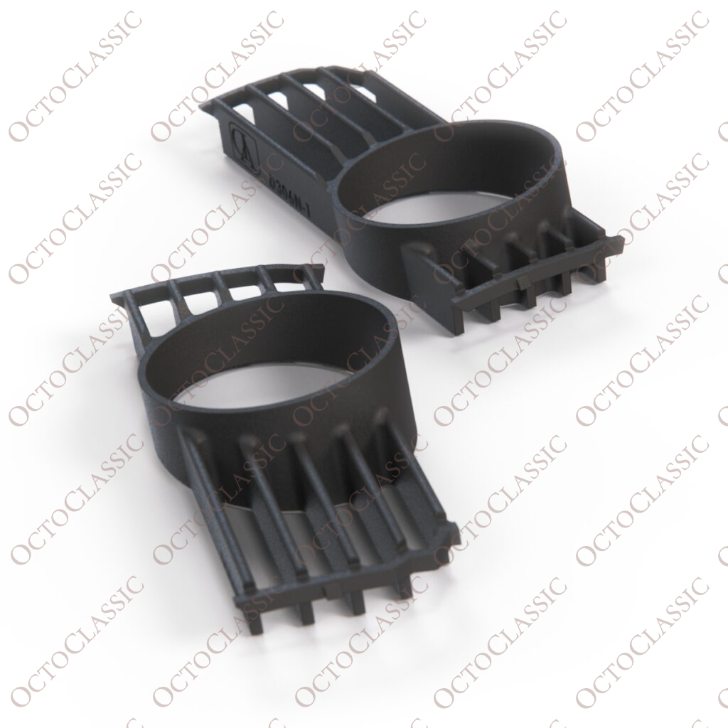 Soporte para vaina de instrumentos para Volkswagen Golf MK6, 52 mm, calefacción central, escape, lado izquierdo o derecho, color negro Soporte para vaina de instrumentos para Volkswagen Golf MK6, 52 mm, calefacción central, escape, lado izquierdo o derecho, color negro