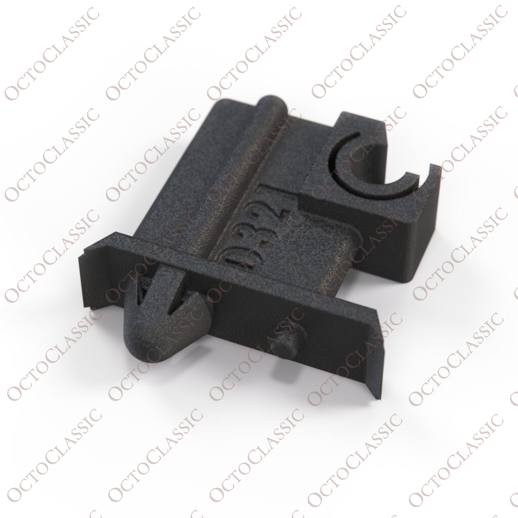 VW Transporter T3 Clip Soporte de Tubo de Freno Negro 251611767B VW Transporter T3 Clip Soporte de Tubo de Freno Negro 251611767B