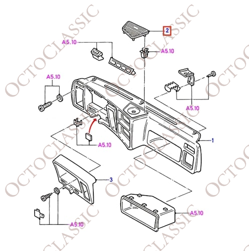 Rejilla central para altavoz del salpicadero del Ford Sierra Mk1, LHD o RHD, negra o gris, 1611053/1611056 Rejilla central para altavoz del salpicadero del Ford Sierra Mk1, LHD o RHD, negra o gris, 1611053/1611056