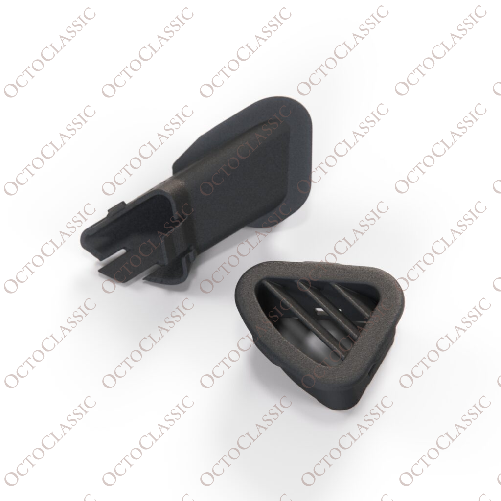 Mercedes W163 Armaturenbrett-Seitengitter links oder rechts, schwarz, A1638310152 / A1638310252 Mercedes W163 Armaturenbrett-Seitengitter links oder rechts, schwarz, A1638310152 / A1638310252