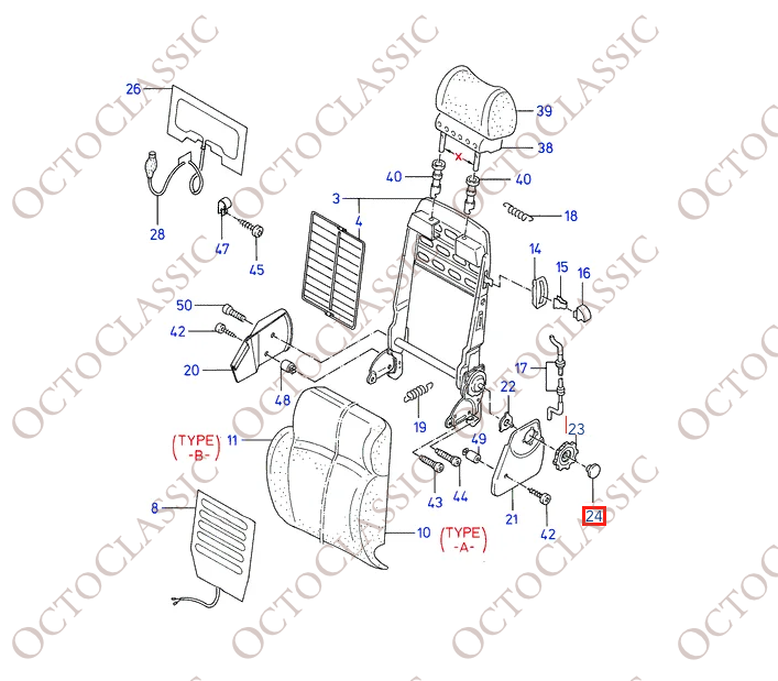 Ford Sierra Granada Scorpio, Abdeckkappe für Vordersitzknopf, schwarz, 7098232 Ford Sierra Granada Scorpio, Abdeckkappe für Vordersitzknopf, schwarz, 7098232
