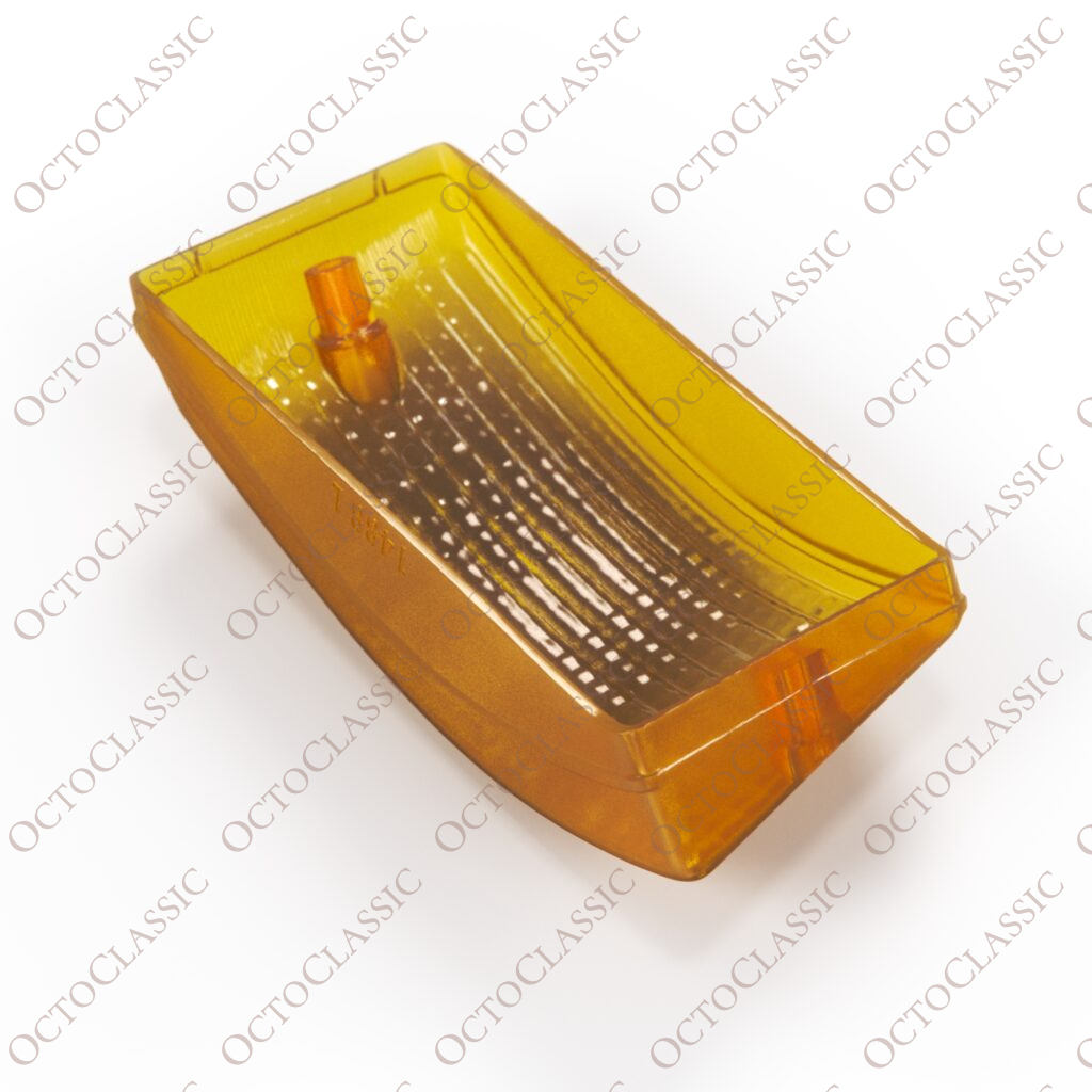 Porsche 924 944 Blinker-Lampenschirm vorne links oder rechts transparent orange 477953161 / 477953162 Porsche 924 944 Blinker-Lampenschirm vorne links oder rechts transparent orange 477953161 / 477953162