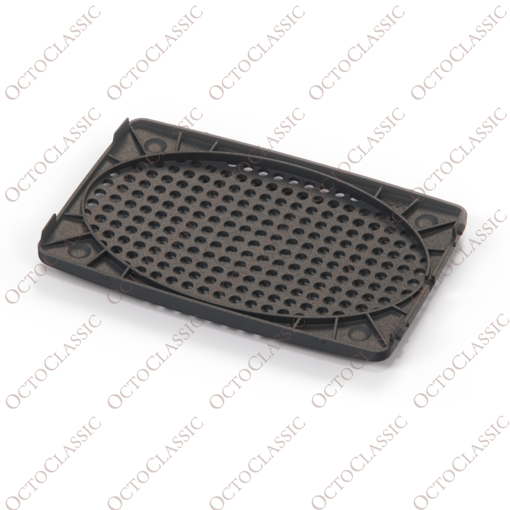 VW Passat Santana Lautsprecherabdeckung für Hecktür schwarz 321867149 VW Passat Santana Lautsprecherabdeckung für Hecktür schwarz 321867149