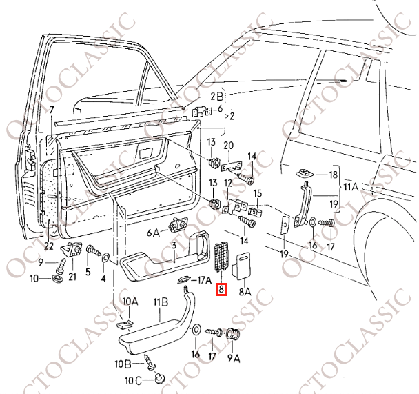 VW Passat Santana Lautsprecherabdeckung für Hecktür schwarz 321867149 VW Passat Santana Lautsprecherabdeckung für Hecktür schwarz 321867149