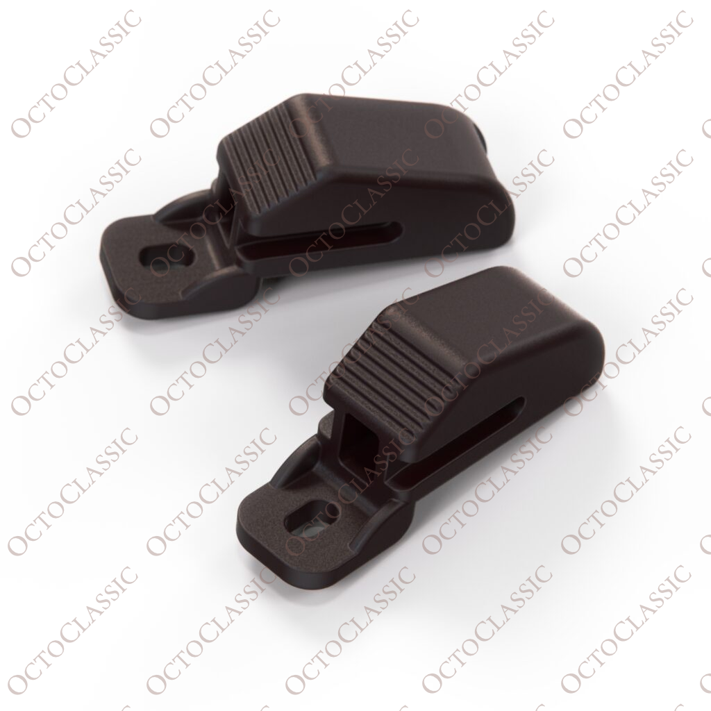 Maserati Biturbo Quattroporte Juego de 2 pomo para tirador en color marrón oscuro 314520427 Maserati Biturbo Quattroporte Juego de 2 pomo para tirador en color marrón oscuro 314520427