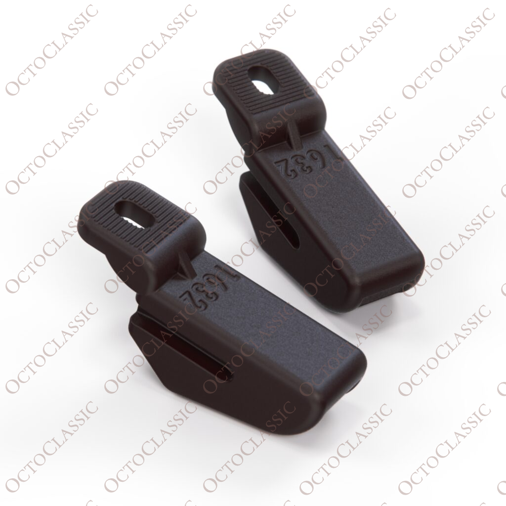 Maserati Biturbo Quattroporte Juego de 2 pomo para tirador en color marrón oscuro 314520427 Maserati Biturbo Quattroporte Juego de 2 pomo para tirador en color marrón oscuro 314520427