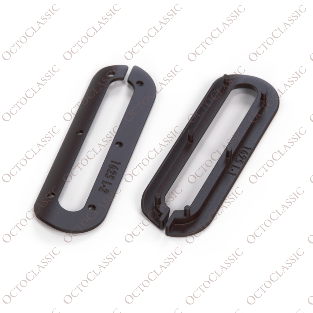 Maserati Biturbo Garniture de ceinture de sécurité gauche ou droite marron foncé 318353457 & ; 31853455 / 318353458 & ; 318353456 Maserati Biturbo Garniture de ceinture de sécurité gauche ou droite marron foncé 318353457 & ; 31853455 / 318353458 & ; 318353456