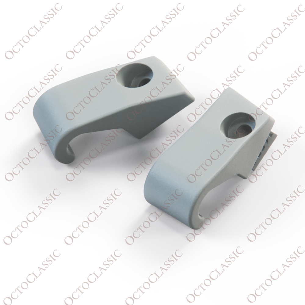 Mercedes W202 Set di ganci copribagagli da 2 colori A2028681314 Mercedes W202 Set di ganci copribagagli da 2 colori A2028681314