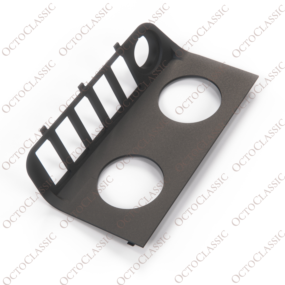 BMW E36 Bottom Compartment 52mm Turbo Single Double O Triple Gauge Holder Pinless Nero LHD o RHD BMW E36 Bottom Compartment 52mm Turbo Single Double O Triple Gauge Holder Pinless Nero LHD o RHD