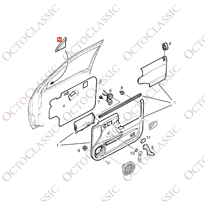 Opel Frontera B / Isuzu Rodeo Couvercle de rétroviseur intérieur gauche ou droit 897121325 / 897121324 Opel Frontera B / Isuzu Rodeo Couvercle de rétroviseur intérieur gauche ou droit 897121325 / 897121324