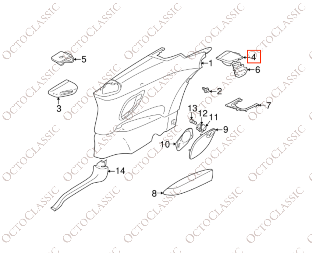 Volvo C70 Convertible MK1 Coperchio meccanismo sportello superiore sinistro o destro Tutti i colori 39961404 / 39961432 Volvo C70 Convertible MK1 Coperchio meccanismo sportello superiore sinistro o destro Tutti i colori 39961404 / 39961432