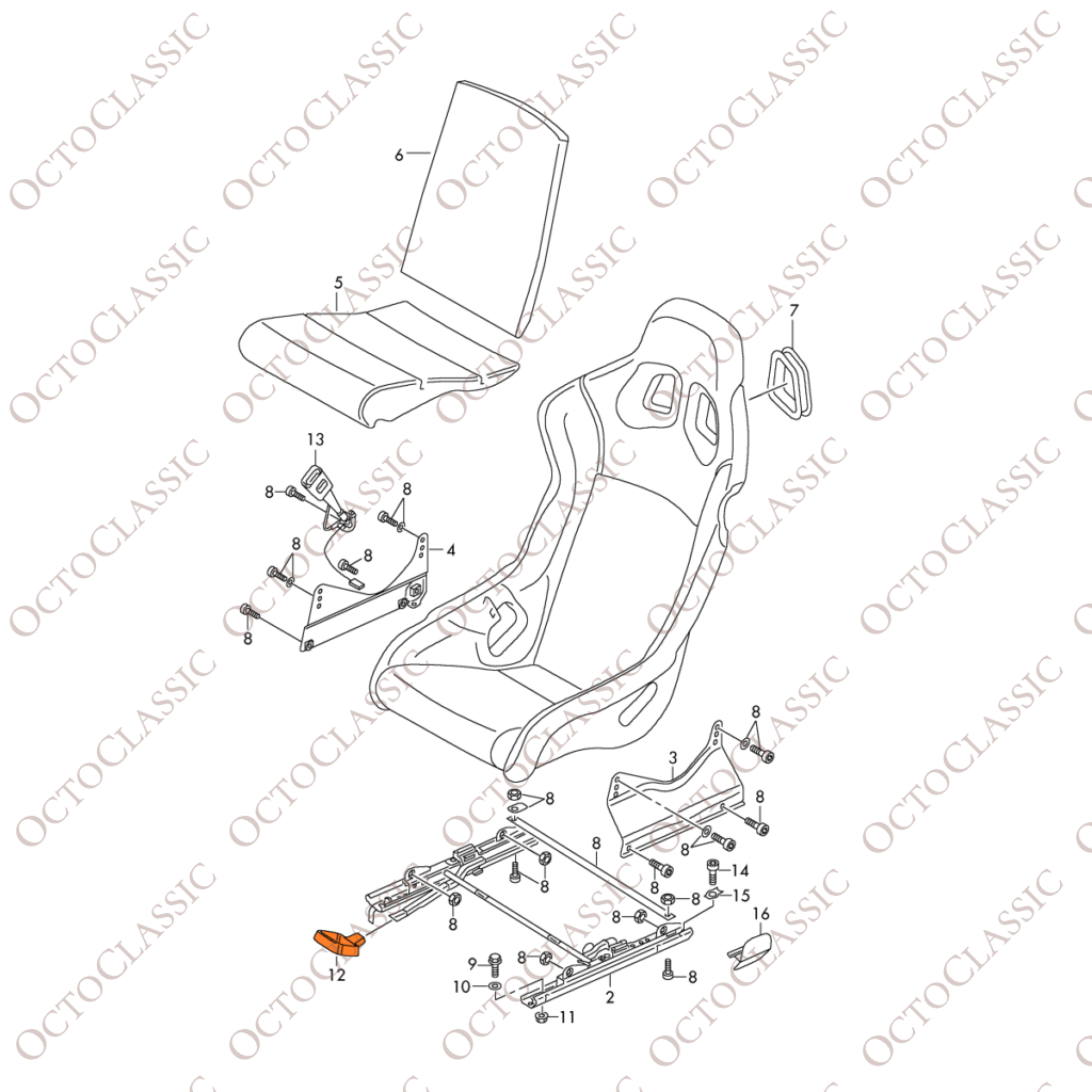 Audi A3 8P TT 8J Front Seat Adjustment Handle Lever Set Left And Right Black 8P0881231 / 8P0881232 Audi A3 8P TT 8J Front Seat Adjustment Handle Lever Set Left And Right Black 8P0881231 / 8P0881232