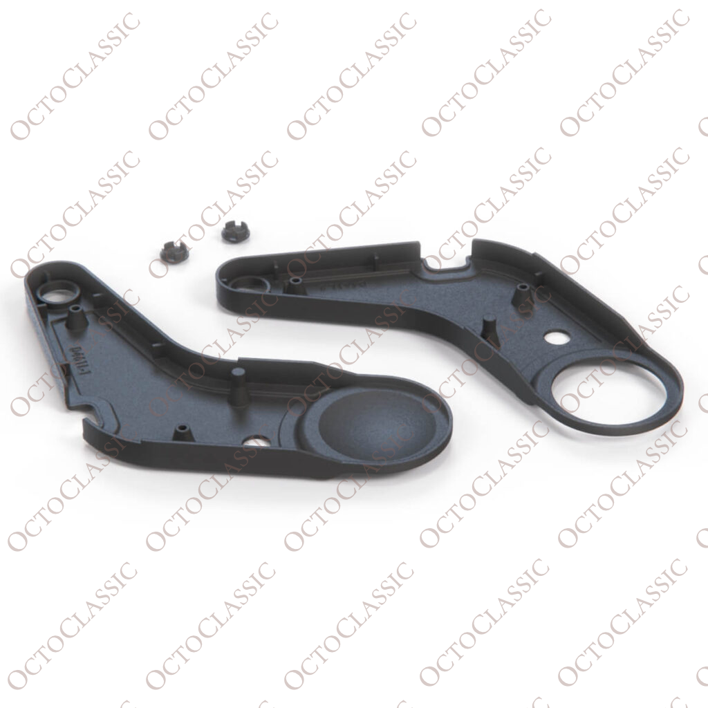 Fiat 124 Spider Sport Coupe Front Seat Hinge Cover Set Left Or Right Black 1905383 / 1905384 / 1905385 / 1905386 Fiat 124 Spider Sport Coupe Front Seat Hinge Cover Set Left Or Right Black 1905383 / 1905384 / 1905385 / 1905386