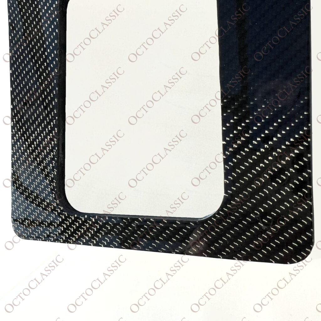 Mercedes W201 Control Panel Cover All Versions Custom Carbon Fiber A2016830200 Mercedes W201 Control Panel Cover All Versions Custom Carbon Fiber A2016830200