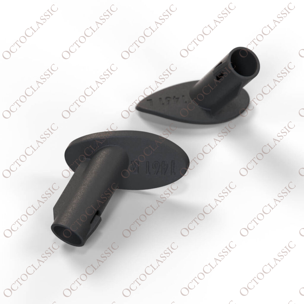 Alfa Romeo 147 GT Set di 2 tappi per maniglia porta anteriore, neri 71775574 Alfa Romeo 147 GT Set di 2 tappi per maniglia porta anteriore, neri 71775574