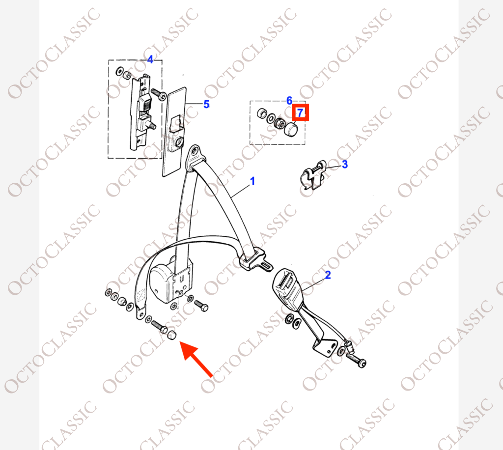 Jaguar XJ6 XJ12 XJR X300 Serie 3 Copertura di Montaggio Cintura di Sicurezza Anteriore Set di 4 Tutti i Colori BAC65049 Jaguar XJ6 XJ12 XJR X300 Serie 3 Copertura di Montaggio Cintura di Sicurezza Anteriore Set di 4 Tutti i Colori BAC65049