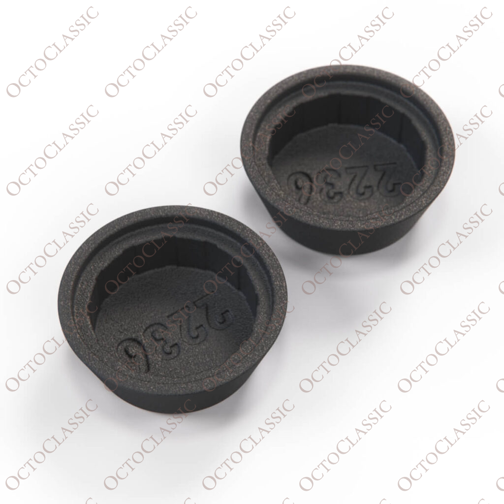 Ferrari 208 288 308 328 512 400 412 Copri bulloni per cinture di sicurezza inferiori Set di 2 nero Ferrari 208 288 308 328 512 400 412 Copri bulloni per cinture di sicurezza inferiori Set di 2 nero