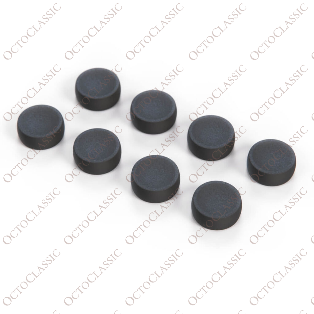 Ferrari 246 288 308 512 BB Perilla de Interruptor Negra Set de 8 50017201 Ferrari 246 288 308 512 BB Perilla de Interruptor Negra Set de 8 50017201