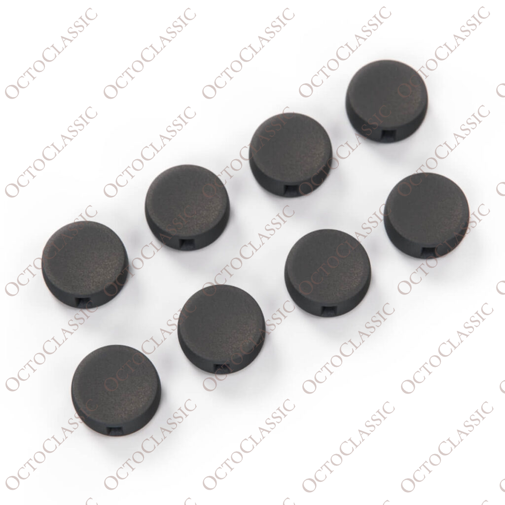 Ferrari 246 288 308 512 BB Perilla de Interruptor Negra Set de 8 50017201 Ferrari 246 288 308 512 BB Perilla de Interruptor Negra Set de 8 50017201