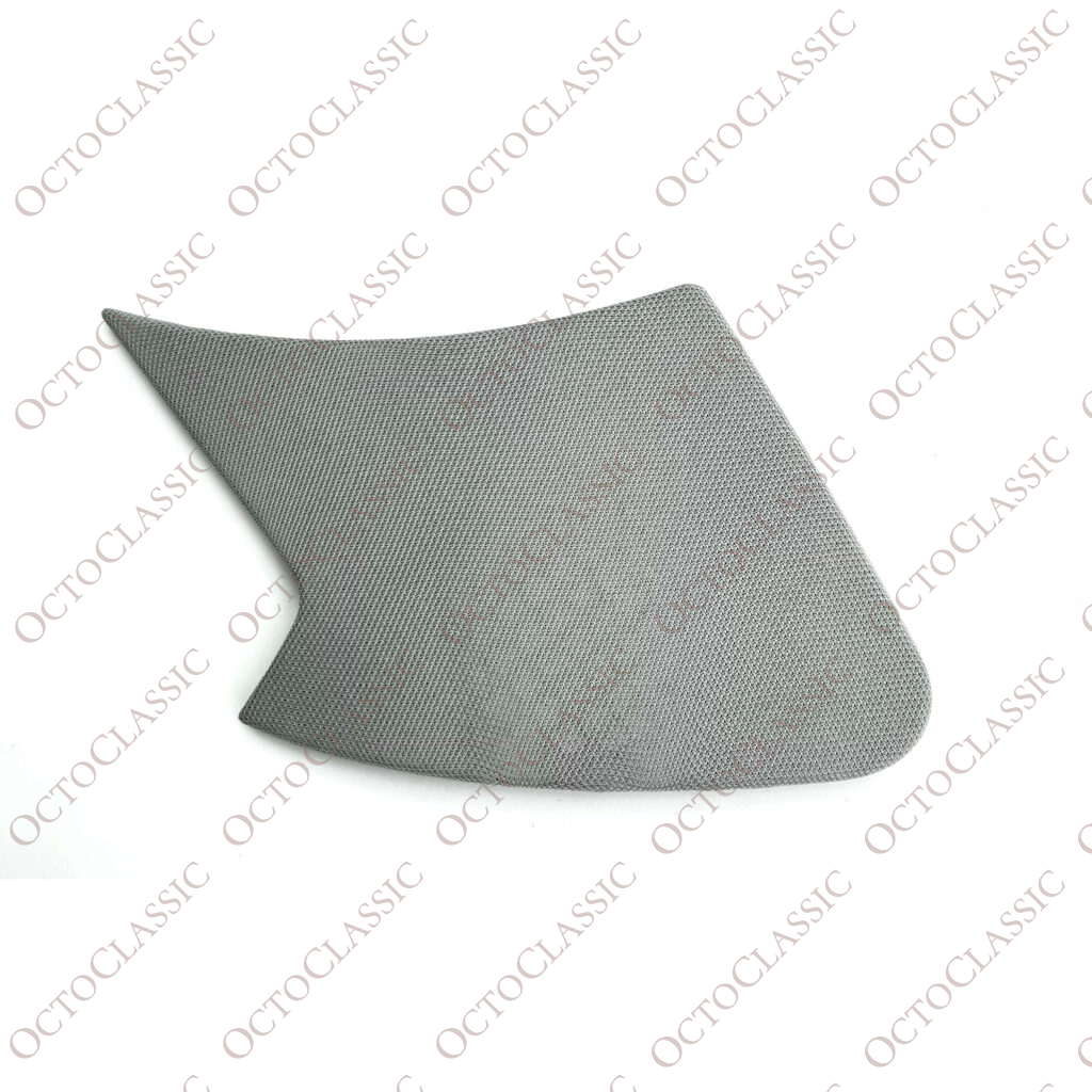 Mercedes R129 Górna osłona głośnika w drzwiach lewa lub prawa czarna z siatką A1297273588 / A1297273688 Mercedes R129 Górna osłona głośnika w drzwiach lewa lub prawa czarna z siatką A1297273588 / A1297273688