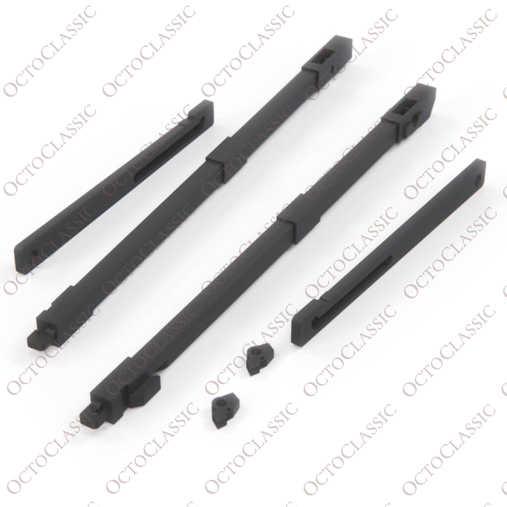 Honda Civic EG Hatchback Kit de reparación del mecanismo del techo solar Lado izquierdo y derecho Negro Honda Civic EG Hatchback Kit de reparación del mecanismo del techo solar Lado izquierdo y derecho Negro